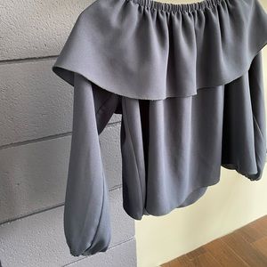 Wilfred aritzia off the shoulder top